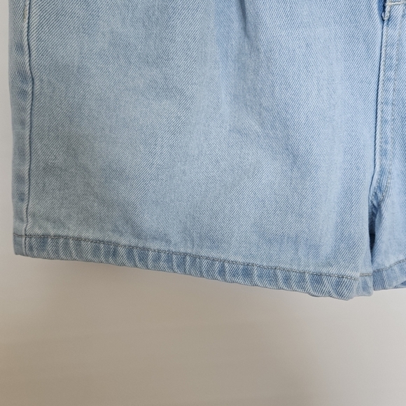 Mele & Pere 80's 90's Inspired High Rise Denim Shorts (L) - Picture 9 of 11